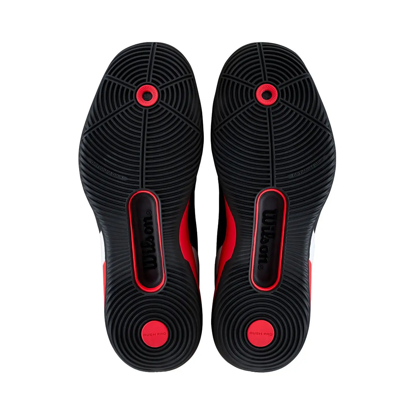 Wilson Rush Pro 5 Men Padel Shoes - Black/Infrared/White
