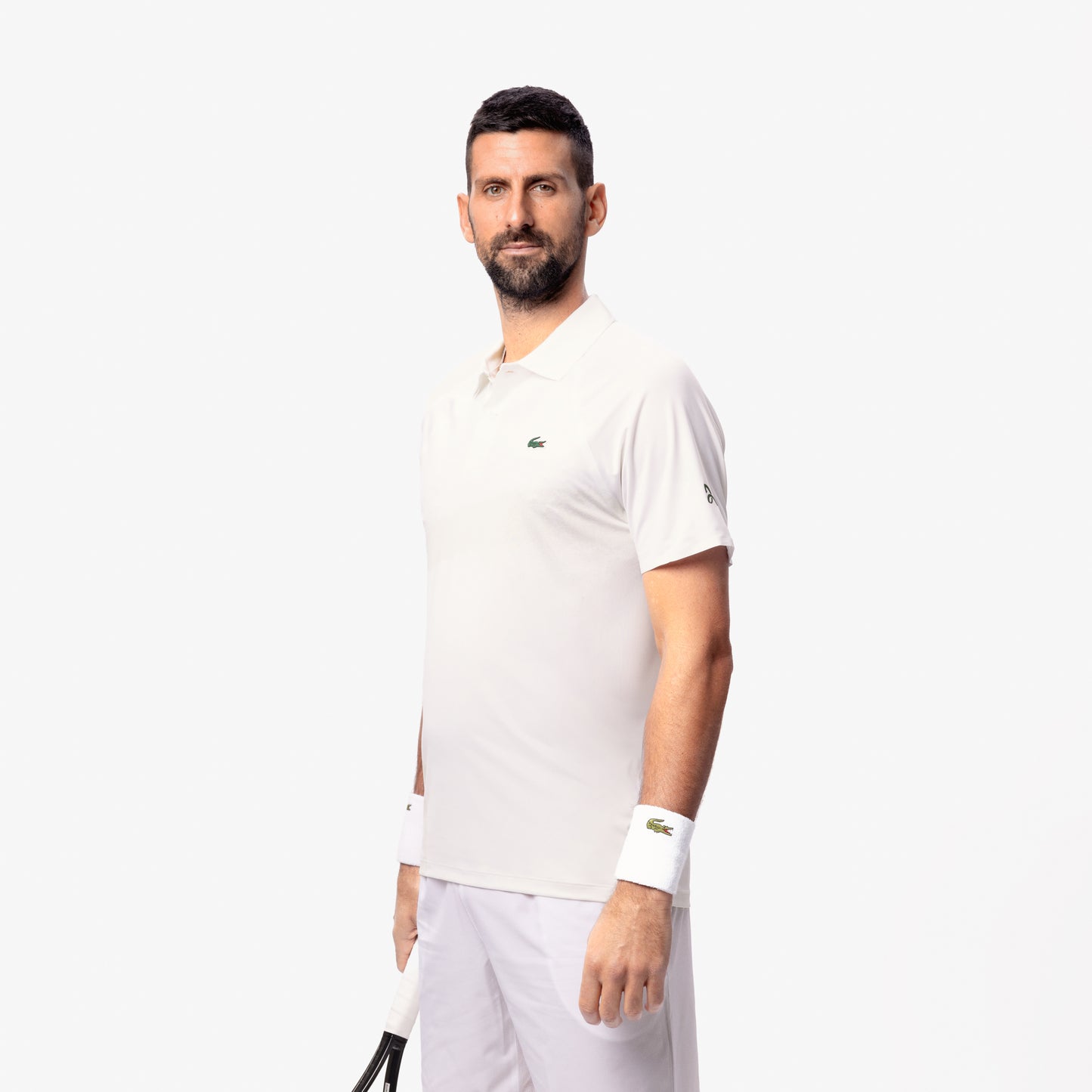 Polo Lacoste Novak Djokovic on court