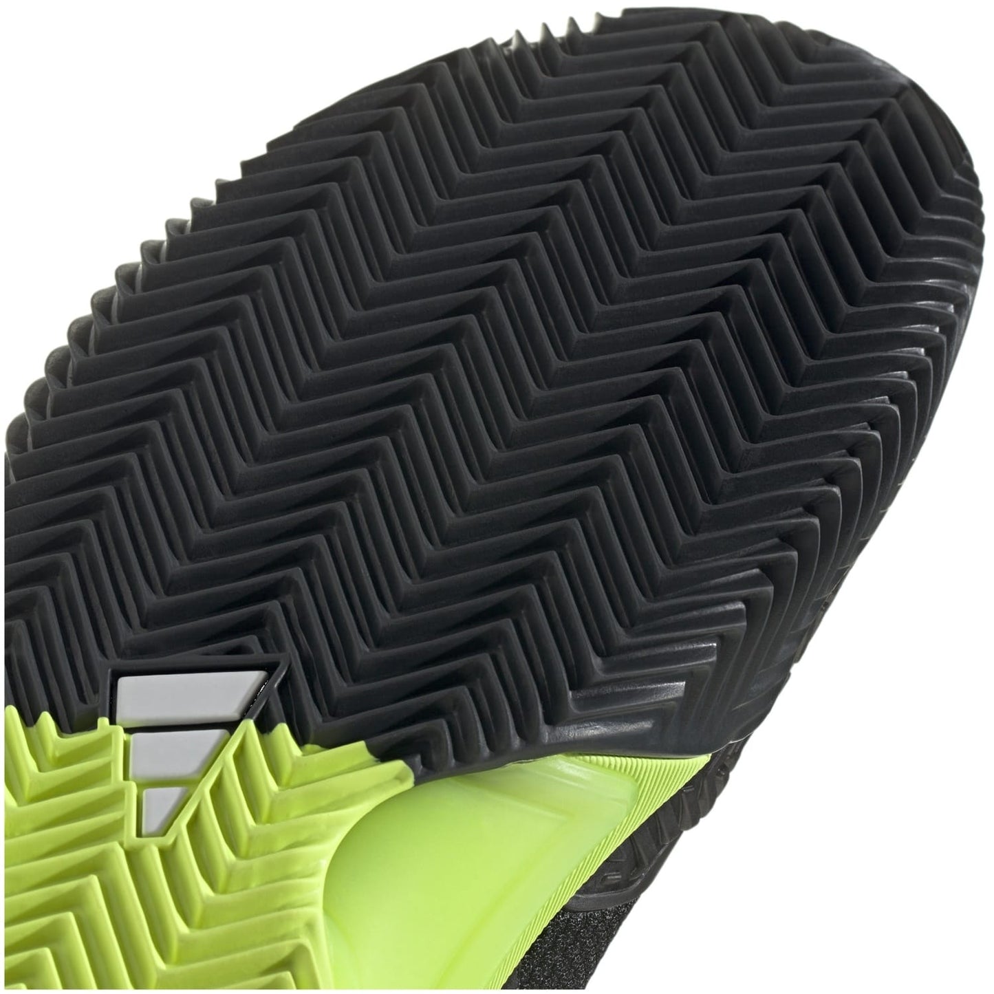 Sapatilhas de Ténis Masculina Adidas Barricade 13 Clay Court - Preto/Verde Fluorescente