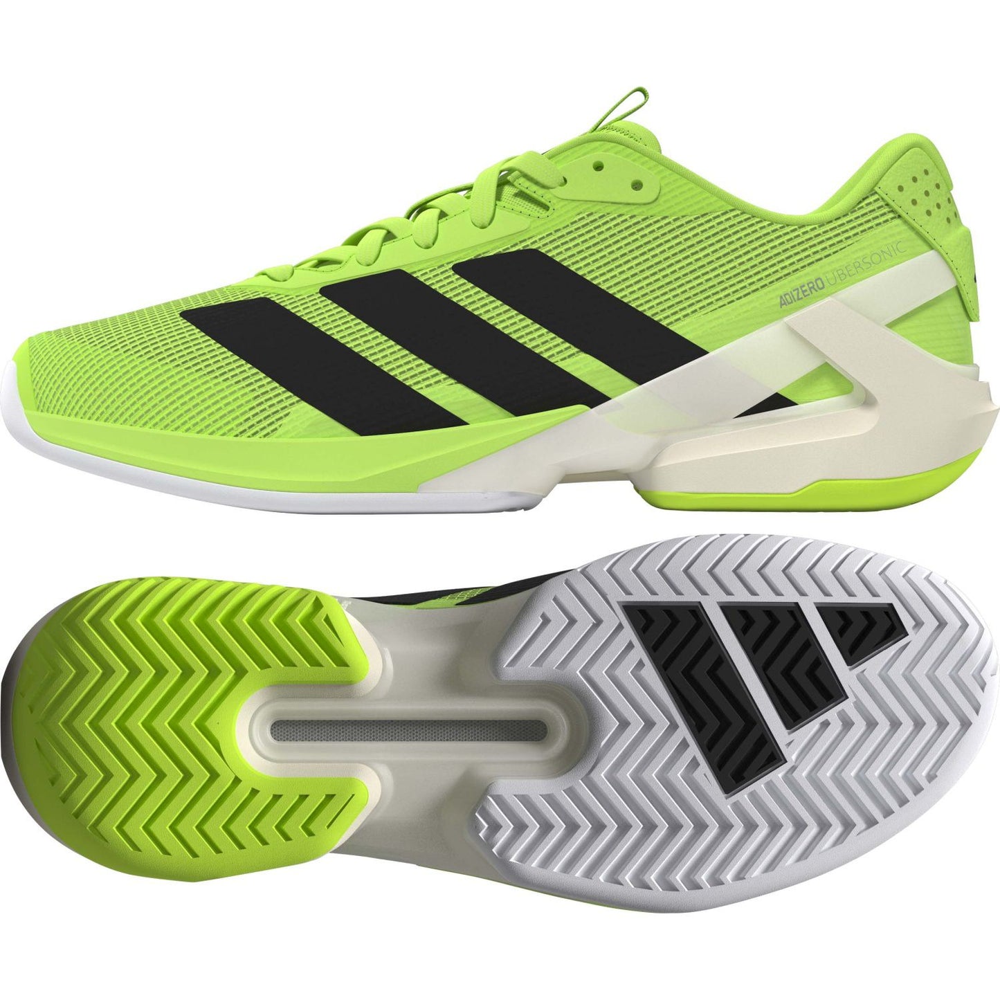 Zapatillas de Tenis Hombre Adidas Adizero Ubersonic 5 Piso Mixto - Verde flúor