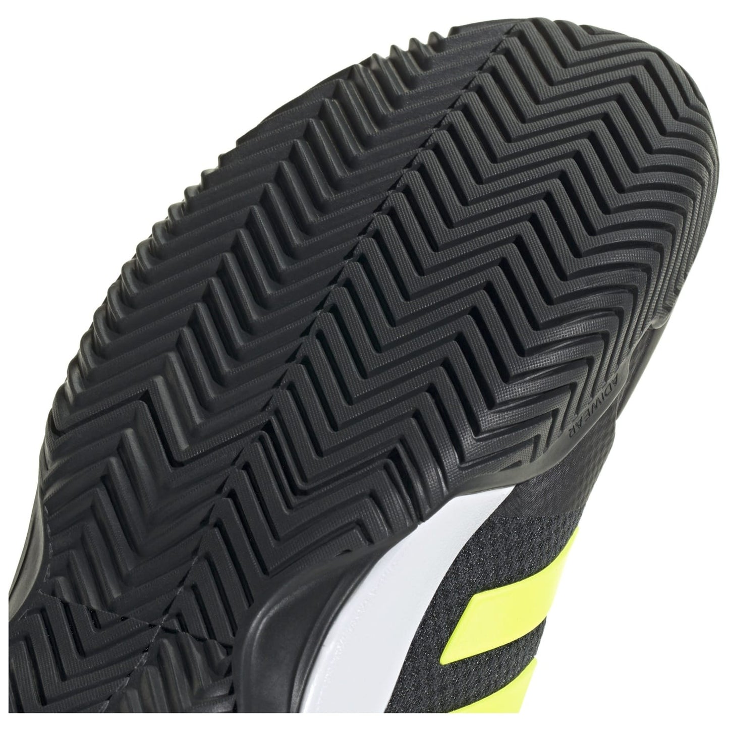 Sapatilha de Ténis Masculina Adidas GameCourt 2 All Court - Preto/Verde Fluorescente