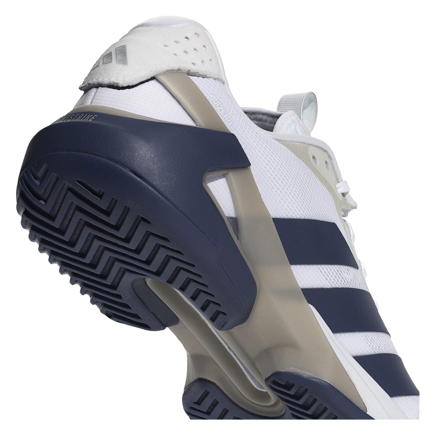 Adidas Ubersonic 5 All Court Men Tennis Shoes - White/Dark Blue