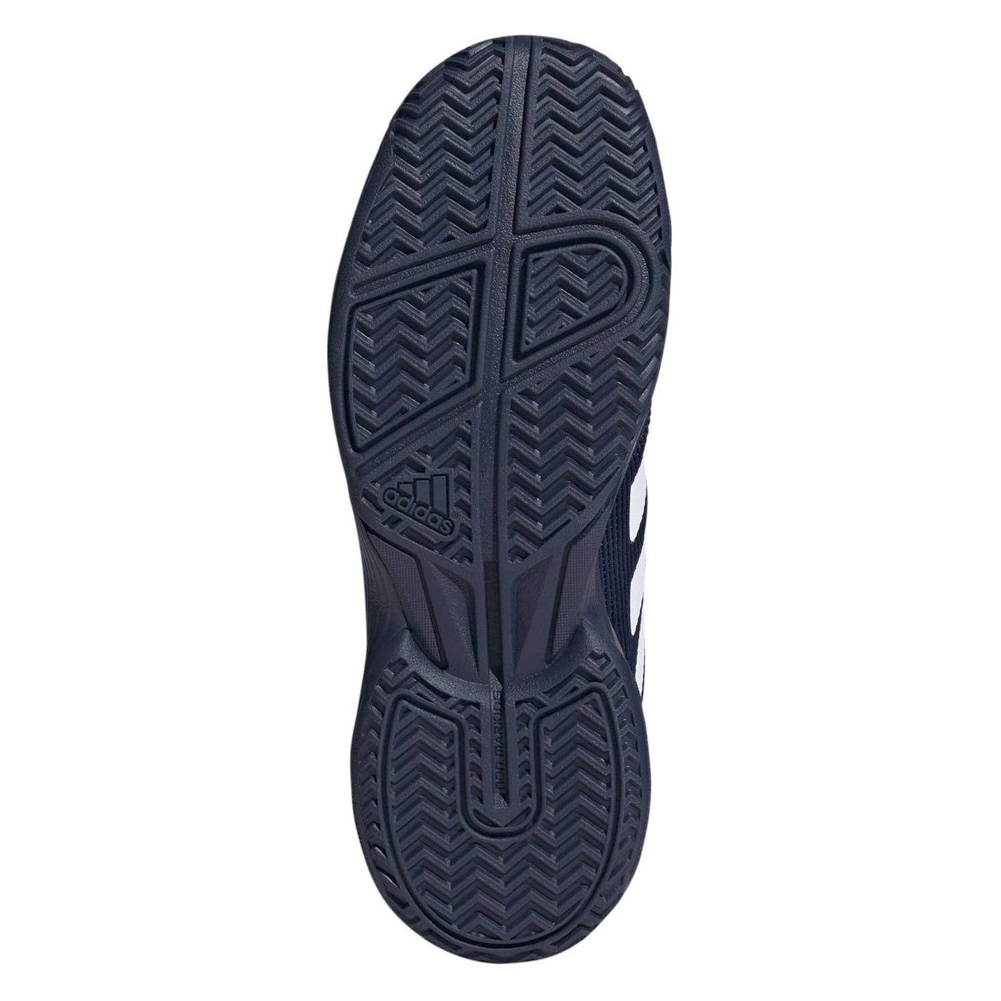 Adidas Ubersonic Junior Tennis Shoes - Dark Blue/White/Black