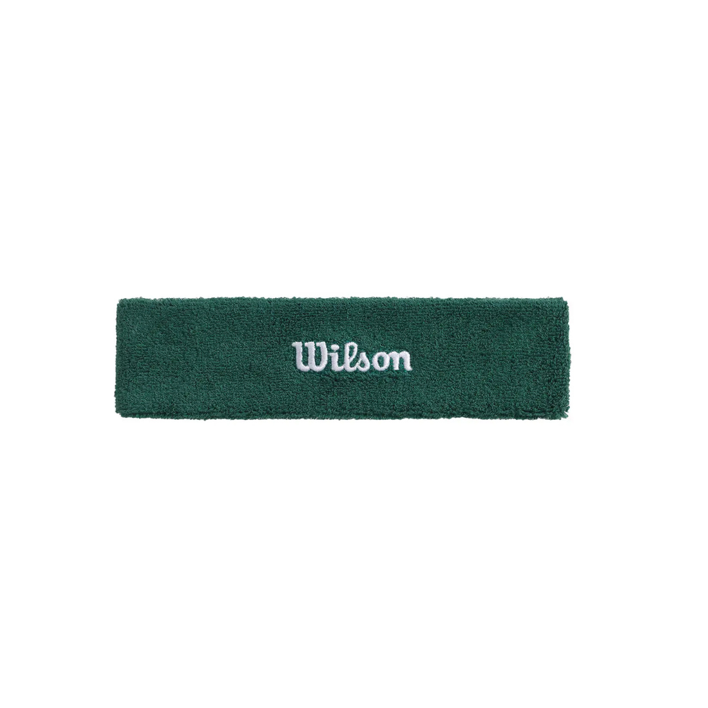 Wilson Elastic Headband - Green