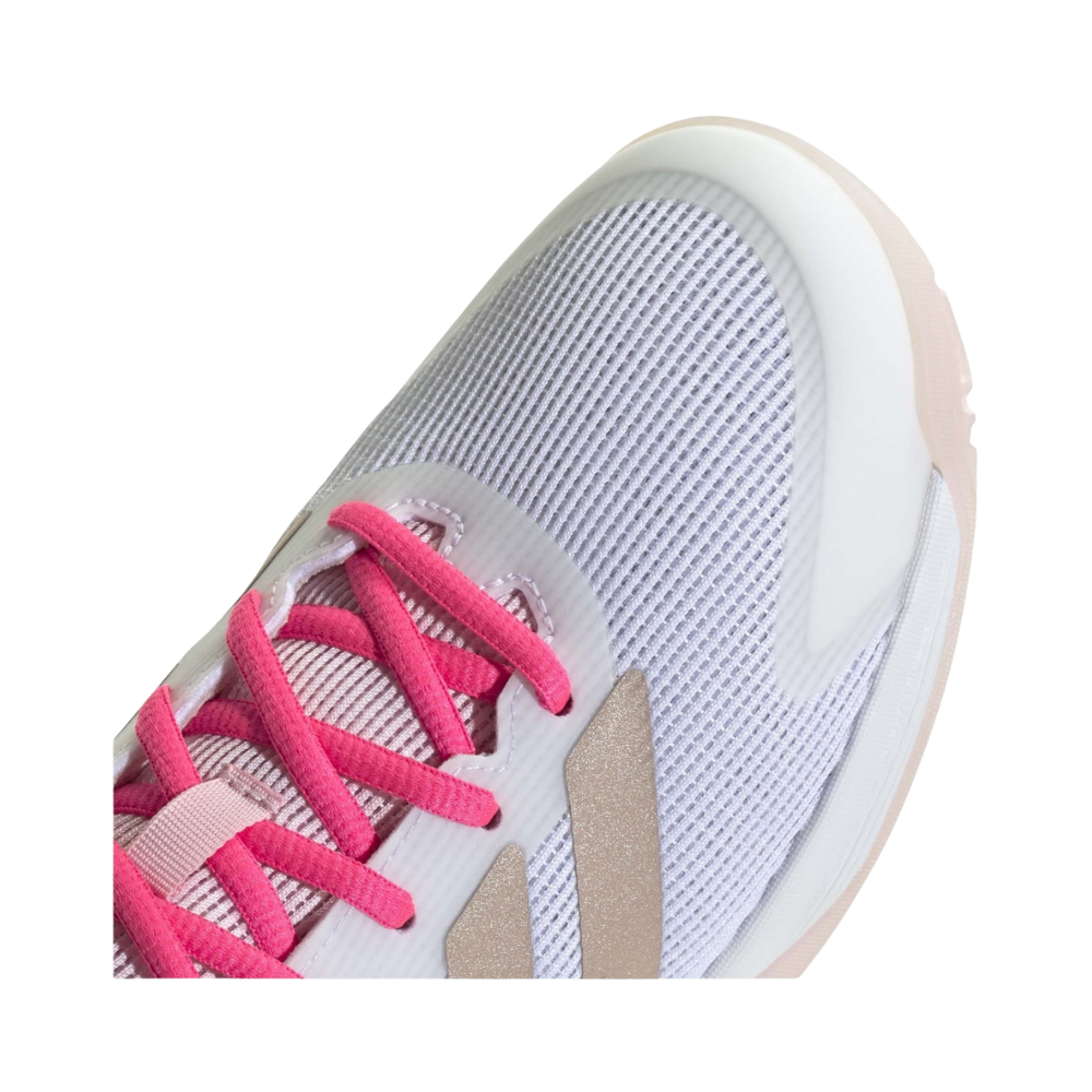 Sapatilha de Ténis Junior Adidas Ubersonic 4 All Court - Branco/Preto