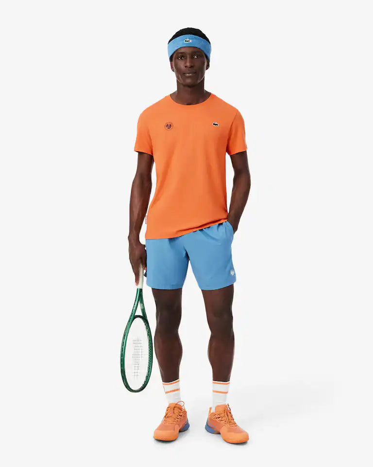 Lacoste Roland Garros Ultra- Dry T-Shirt Men - Orange