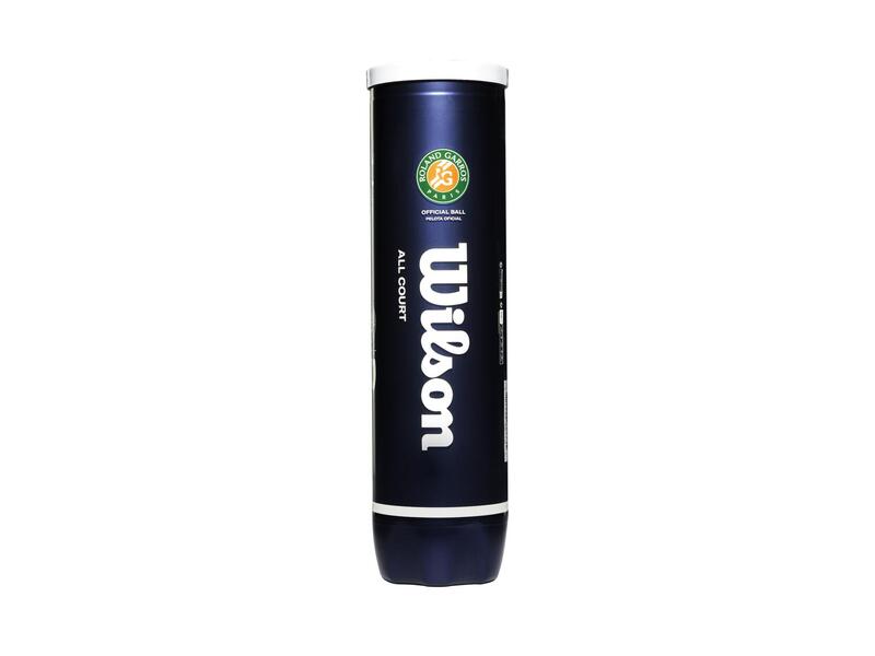 Tubo de Bolas de Ténis Wilson Roland Garros All Court