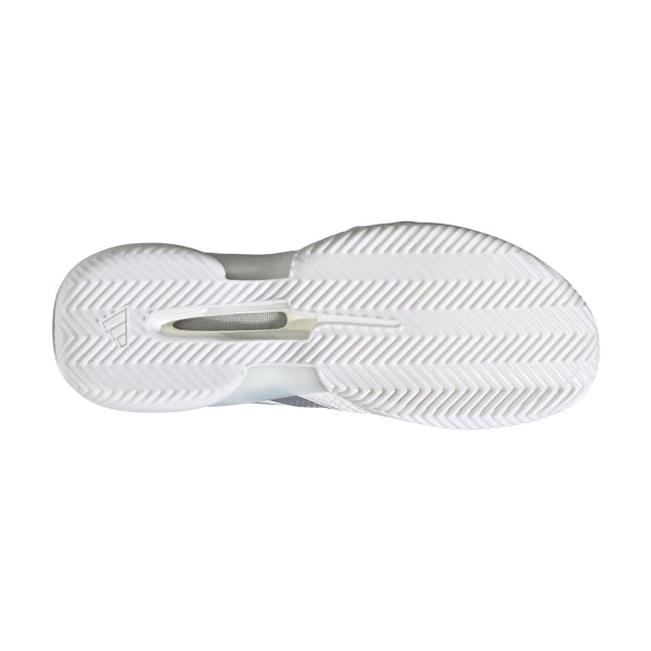 Zapatilla de Tenis Hombre Adidas Barricade 14 M Tierra Batida - Blanco / Placa