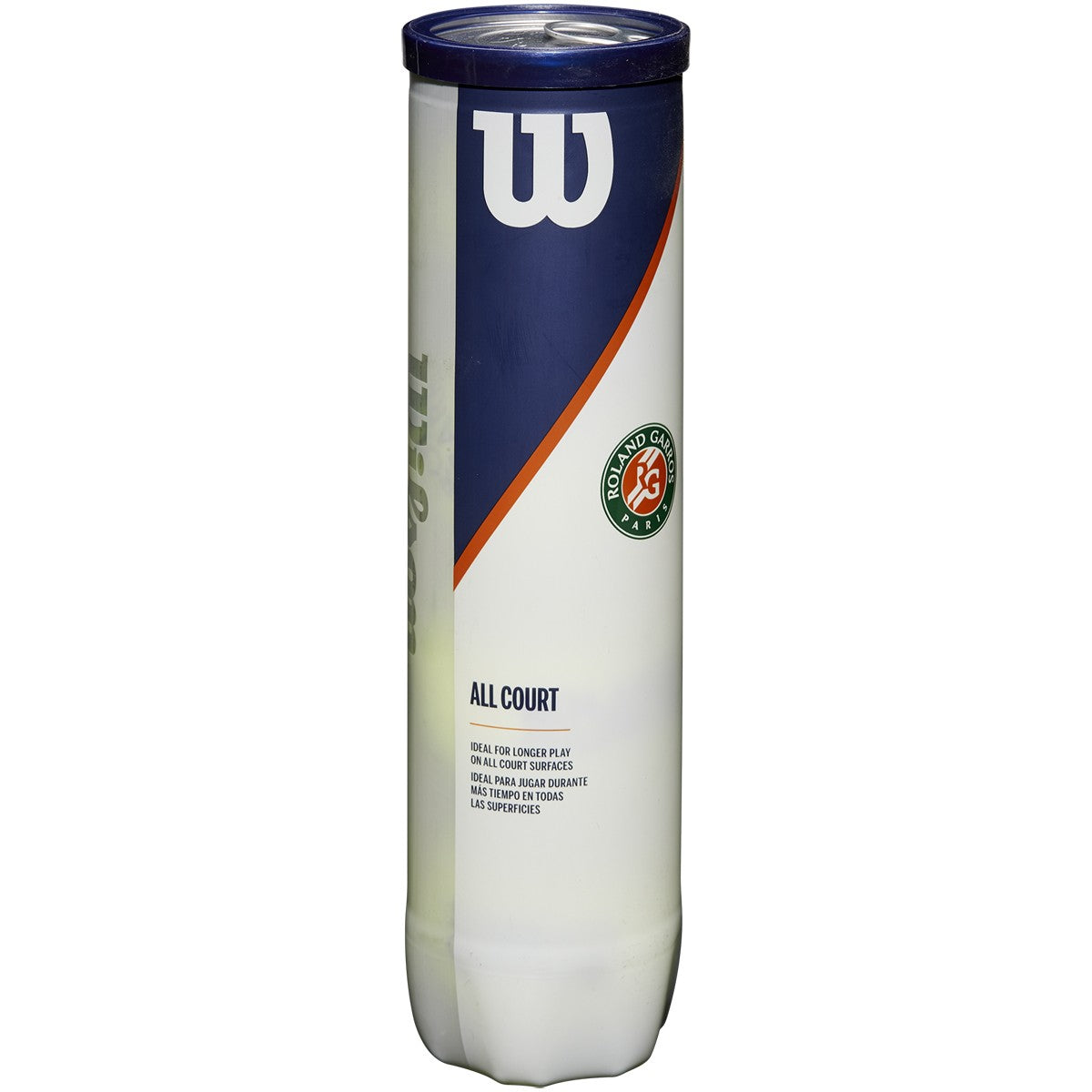 Wilson Roland Garros All Court 4 Ball Tube