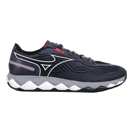 Sapatilhas de Ténis Masculina Mizuno Wave Enforce Tour 2 Clay Court - Preto/Cinza