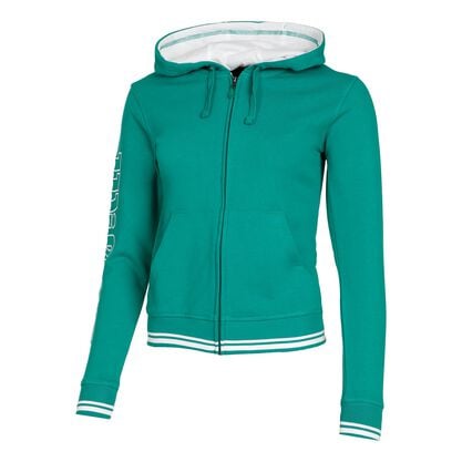 Sudadera con capucha Wilson Team verde mujer