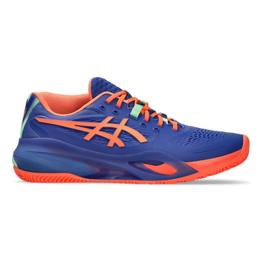 Sapatilha de Padel Masculina Asics Gel-Resolution X - Azul/Coral