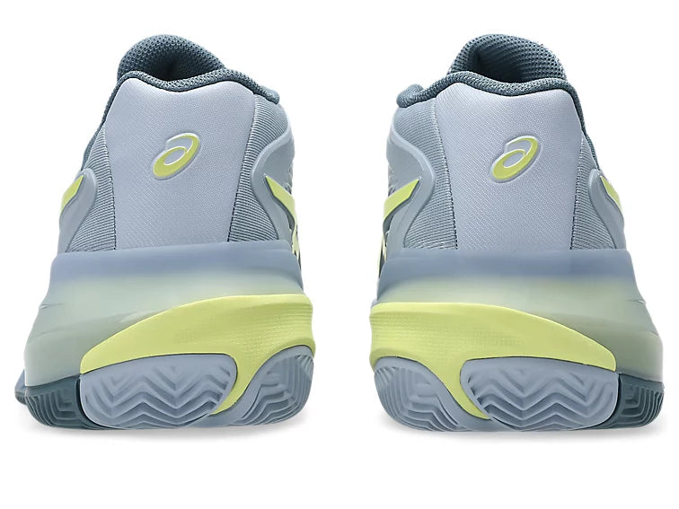 Asics Gel-Resolution X Clay Court Men Tennis Shoes - Grey Blue / Pistachio