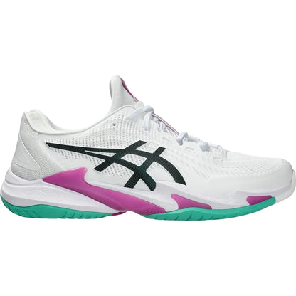 Asics Court FF 3 All Court Men Tennis Shoes - White/Digital Sakura