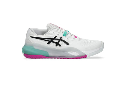 Asics Gel-Resolution X All Court Men Tennis Shoes - White/Aurora Green