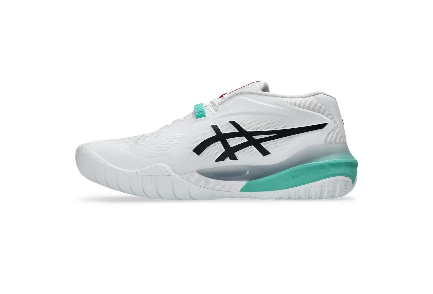 Asics Gel-Resolution X All Court Men Tennis Shoes - White/Aurora Green