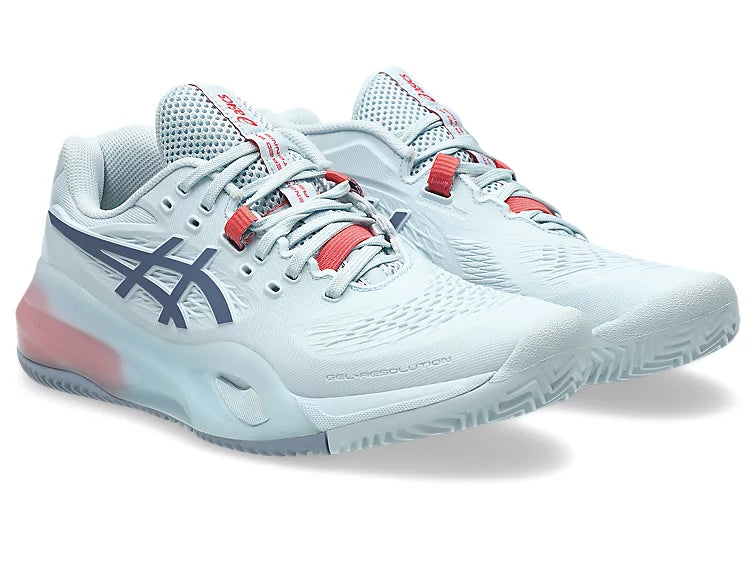 Ténis Asics Gel-Resolution X para Campo de Saibro Mulher - Branco/Prata