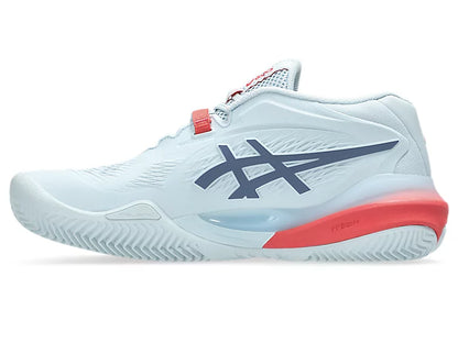Ténis Asics Gel-Resolution X para Campo de Saibro Mulher - Branco/Prata