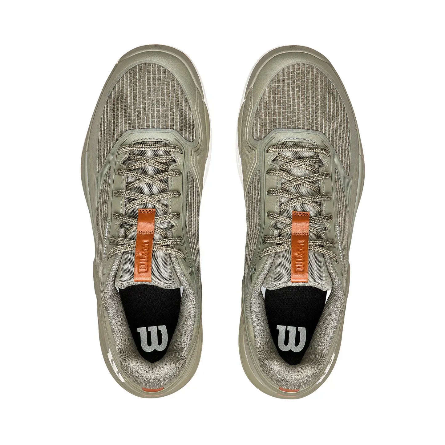 Zapatillas de Tenis Hombre Wilson Rush Pro 5 DST Piso Mixto - Vetiver/Tofu/Caramelo
