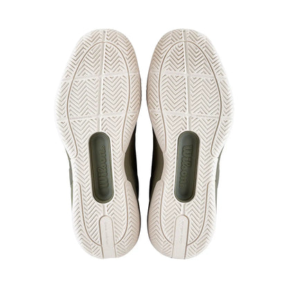 Zapatillas de Tenis Hombre Wilson Rush Pro 5 DST Piso Mixto - Vetiver/Tofu/Caramelo