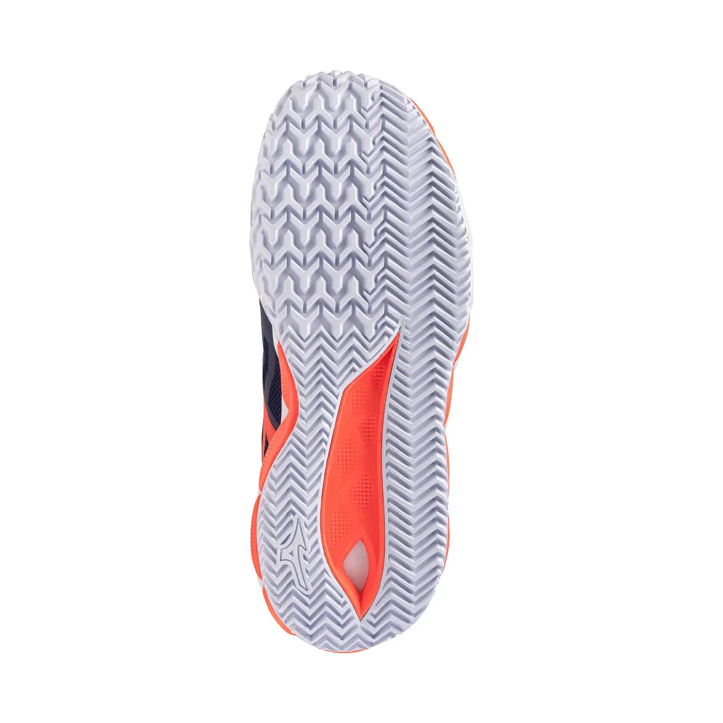 Zapatillas de Tenis Hombre Mizuno Wave Enforce Tour 2 Tierra Batida - Azul/Blanco/Laranja