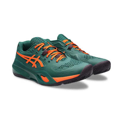 Zapatillas de pádel Hombre Asics Gel-Resolution X - Verde / Naranja Energy