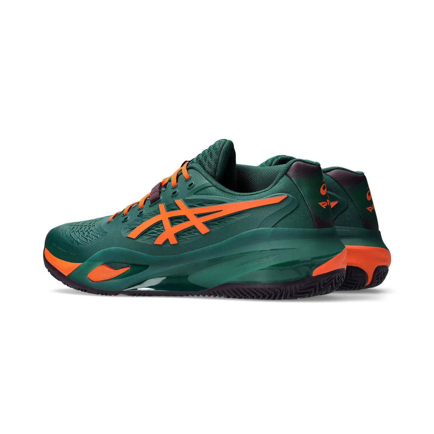 Zapatillas de pádel Hombre Asics Gel-Resolution X - Verde / Naranja Energy