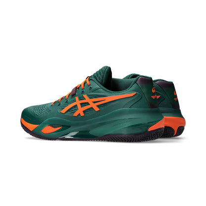Zapatillas de pádel Hombre Asics Gel-Resolution X - Verde / Naranja Energy