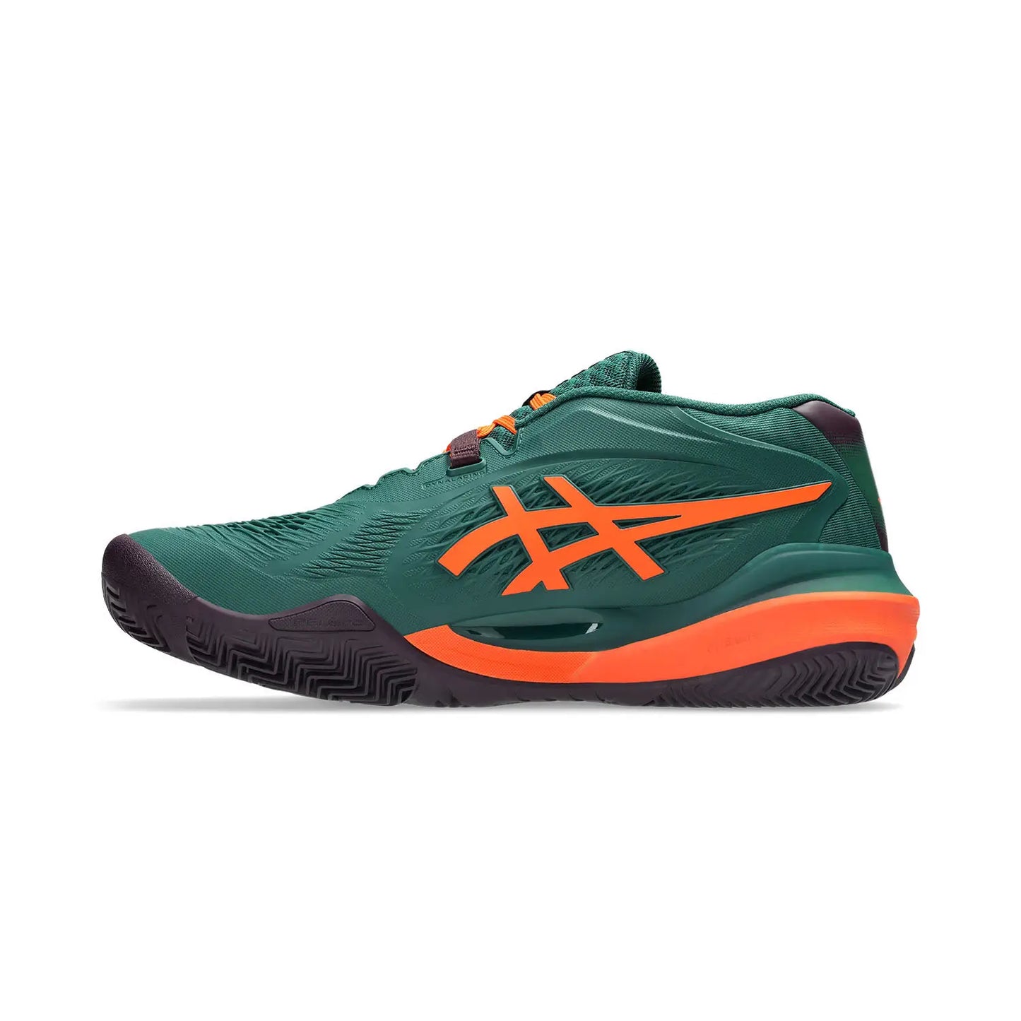 Zapatillas de pádel Hombre Asics Gel-Resolution X - Verde / Naranja Energy
