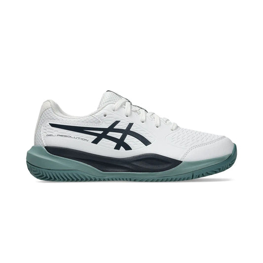 Zapatillas de Tenis Junior Asics Gel-Resolution X GS Tierra Batida - Blanco/Midnight