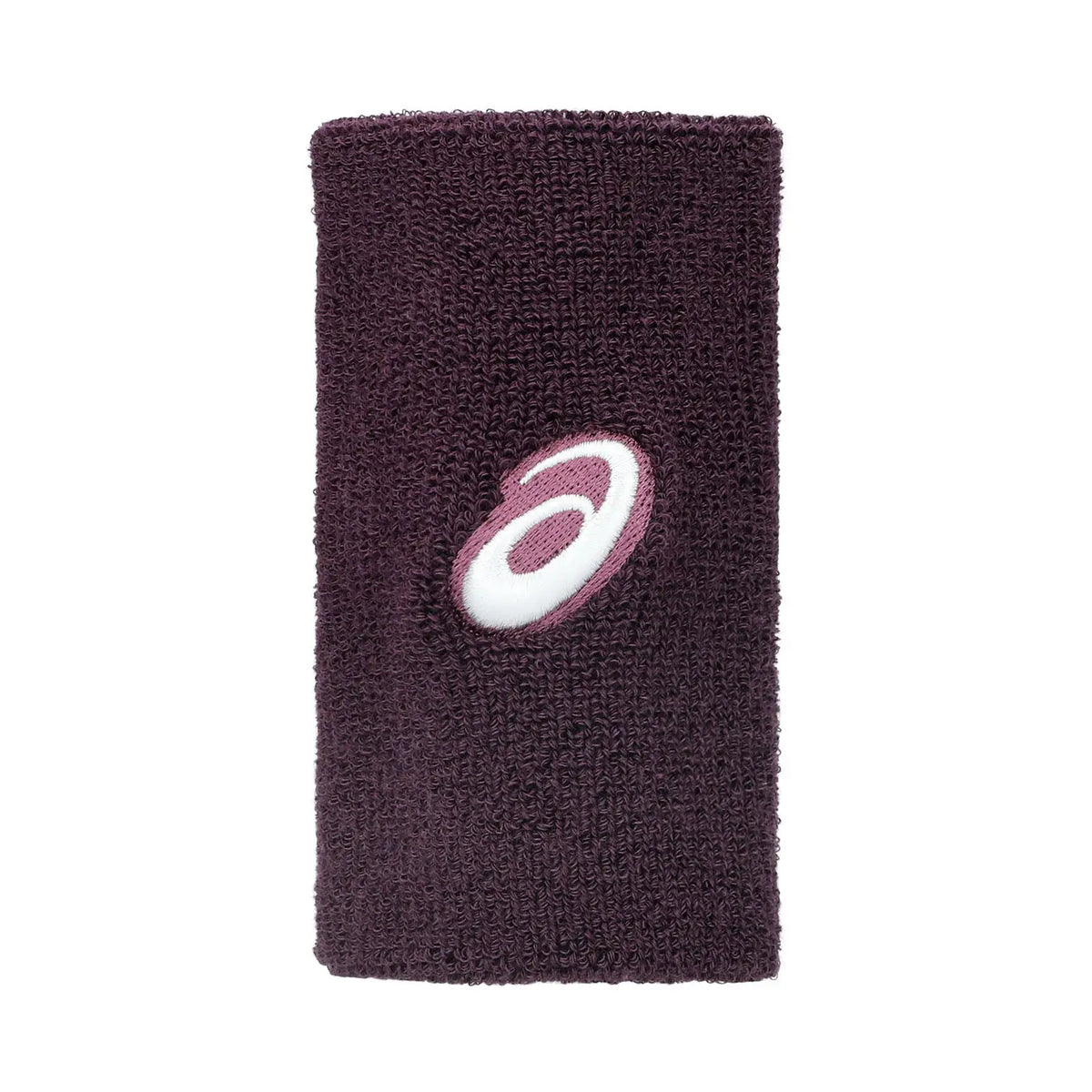 Asics 2-Pack Long Wristband - Dark Aubergine