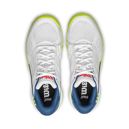 Zapatillas de Tenis Junior Wilson Rush Pro Ace - Blanco / Azul