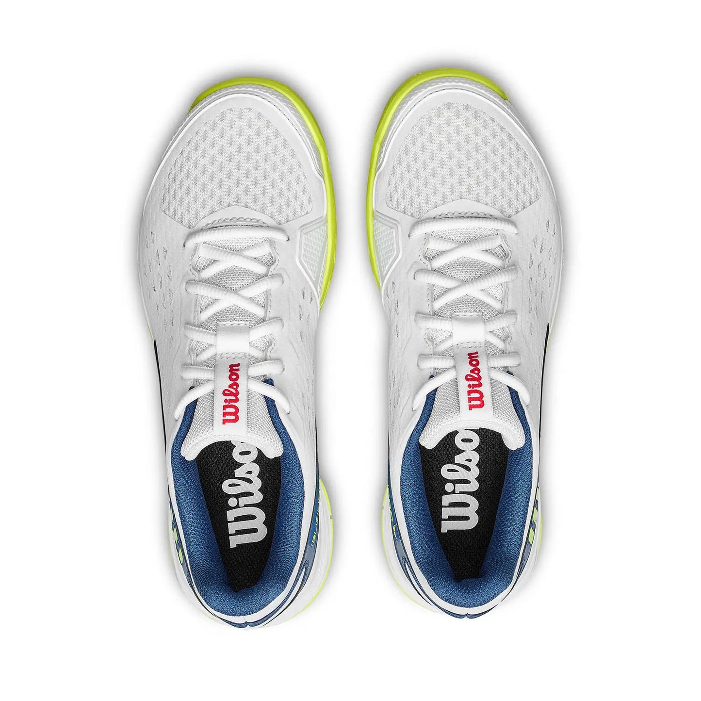 Sapatilhas de Ténis Junior Wilson Rush Pro L - Blanco / Azul