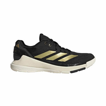 Sapatilhas de Padel Masculinas Adidas Crazyquick LS - Preto/Dourado