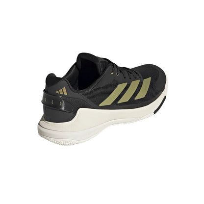 Sapatilhas de Padel Masculinas Adidas Crazyquick LS - Preto/Dourado