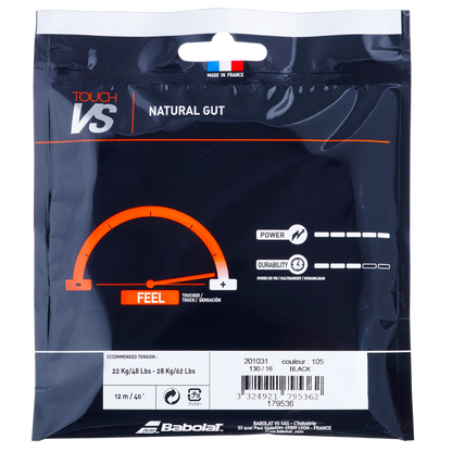 Corda de ténis Babolat Touch VS 1,30 mm 12 m