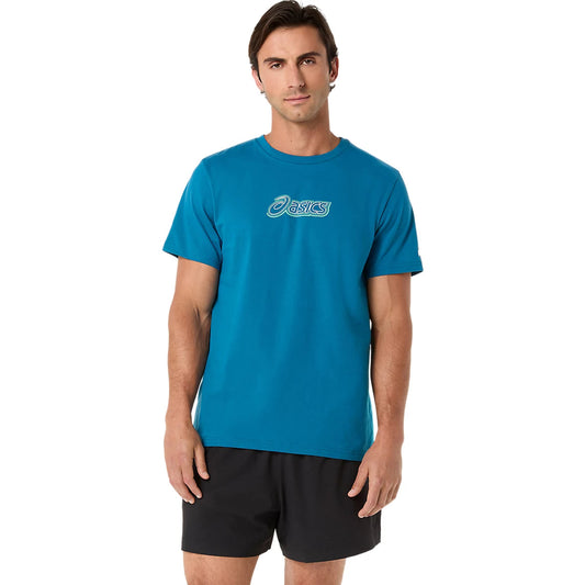 Asics Logo Graphic Men T-Shirt - Dark Teal