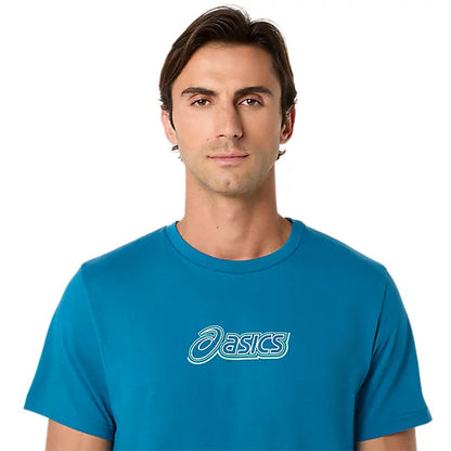 Asics Logo Graphic Men T-Shirt - Dark Teal