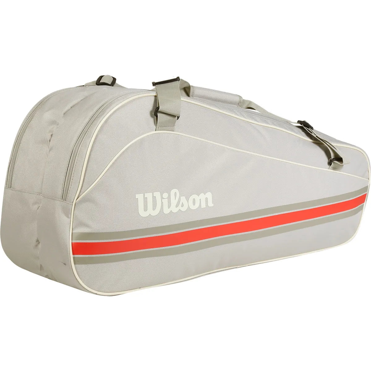 Wilson Team 6PK Tennis Racket Bag - Oats