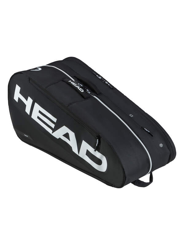 Head Tour L Tennis Racket Bag - Black/White