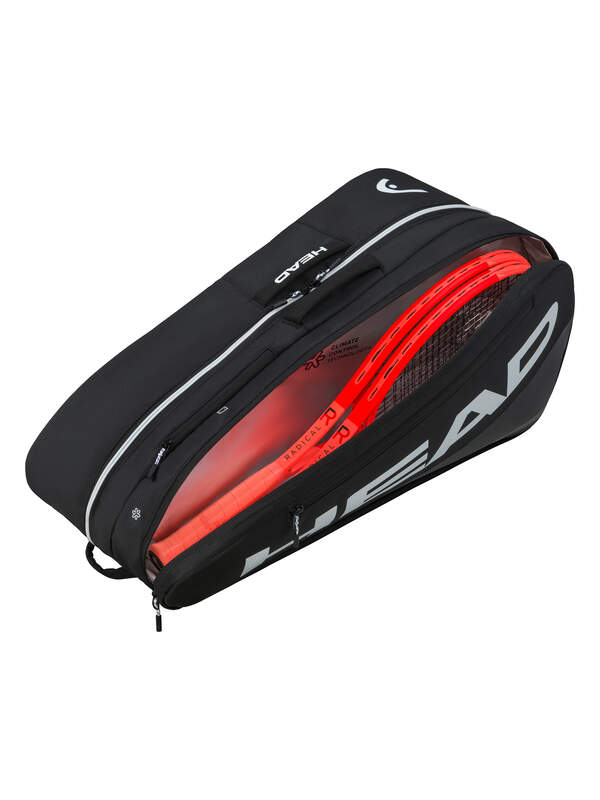 Head Tour L Tennis Racket Bag - Black/White