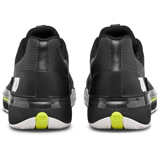 Zapatillas de Tenis Hombre Wilson Rush Tour 5 Tierra Batida - Negro/Blanco/Amarillo