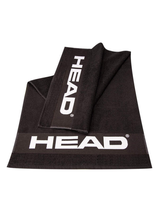 Head Large Towel - Black