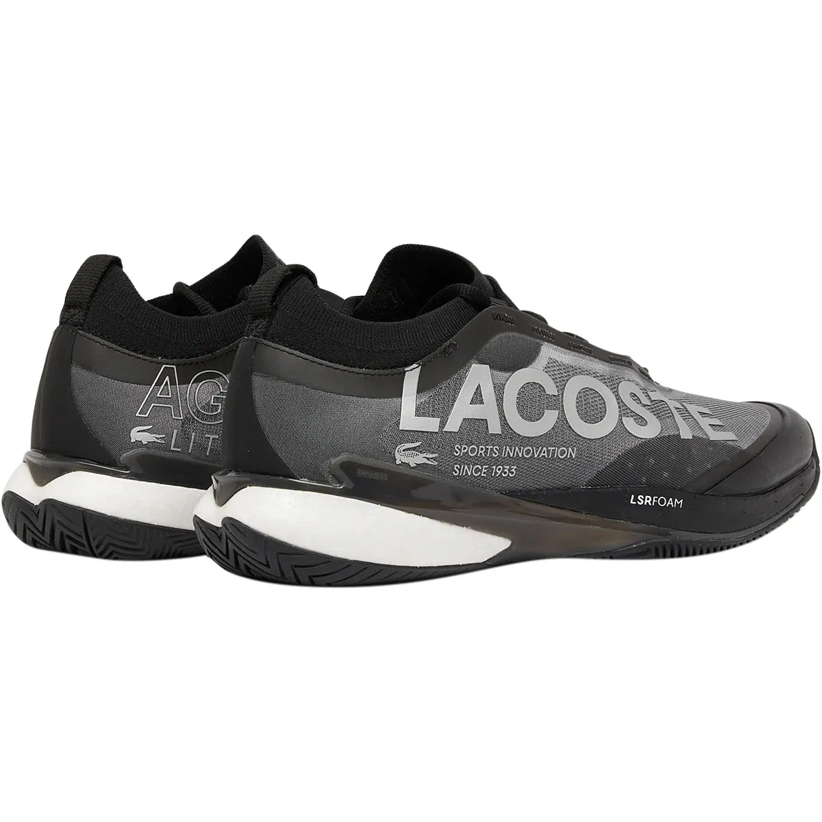 Sapatilhas de Ténis Masculina Lacoste AG-LT Lite Europe/Asia All Court - Preto