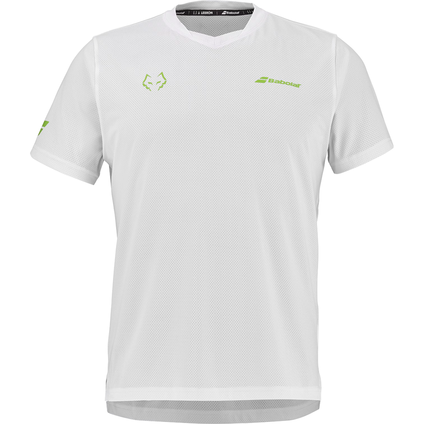 Babolat Crew Neck Lebron Men T-Shirt - White