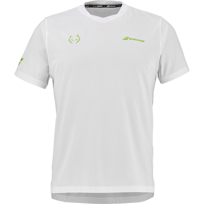 Babolat Crew Neck Lebron Men T-Shirt - White