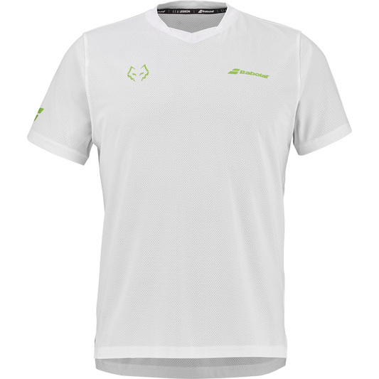 Babolat Crew Neck Lebron Men T-Shirt - White