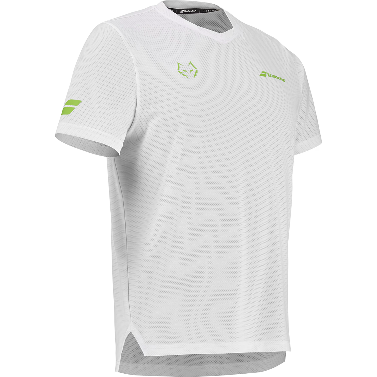Babolat Crew Neck Lebron Men T-Shirt - White