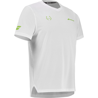 Babolat Crew Neck Lebron Men T-Shirt - White