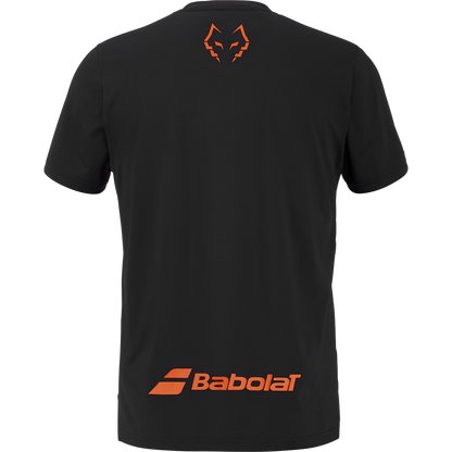 Babolat Crew Neck Lebron Men T-Shirt - Black